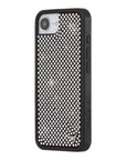 Wildflower iPhone case 17e Rhinestone | White Sparkle Cute