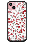 Wildflower Red Roses iPhone 15 Plus Case