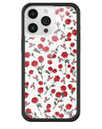 Wildflower Red Roses iPhone 15 Pro Max Case