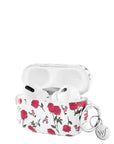 wildflower red roses airpods pro gen 
2 case