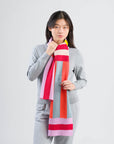 Verloop - Waterfall Stripe Big Scarf -