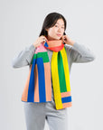 Verloop - Waterfall Stripe Big Scarf -