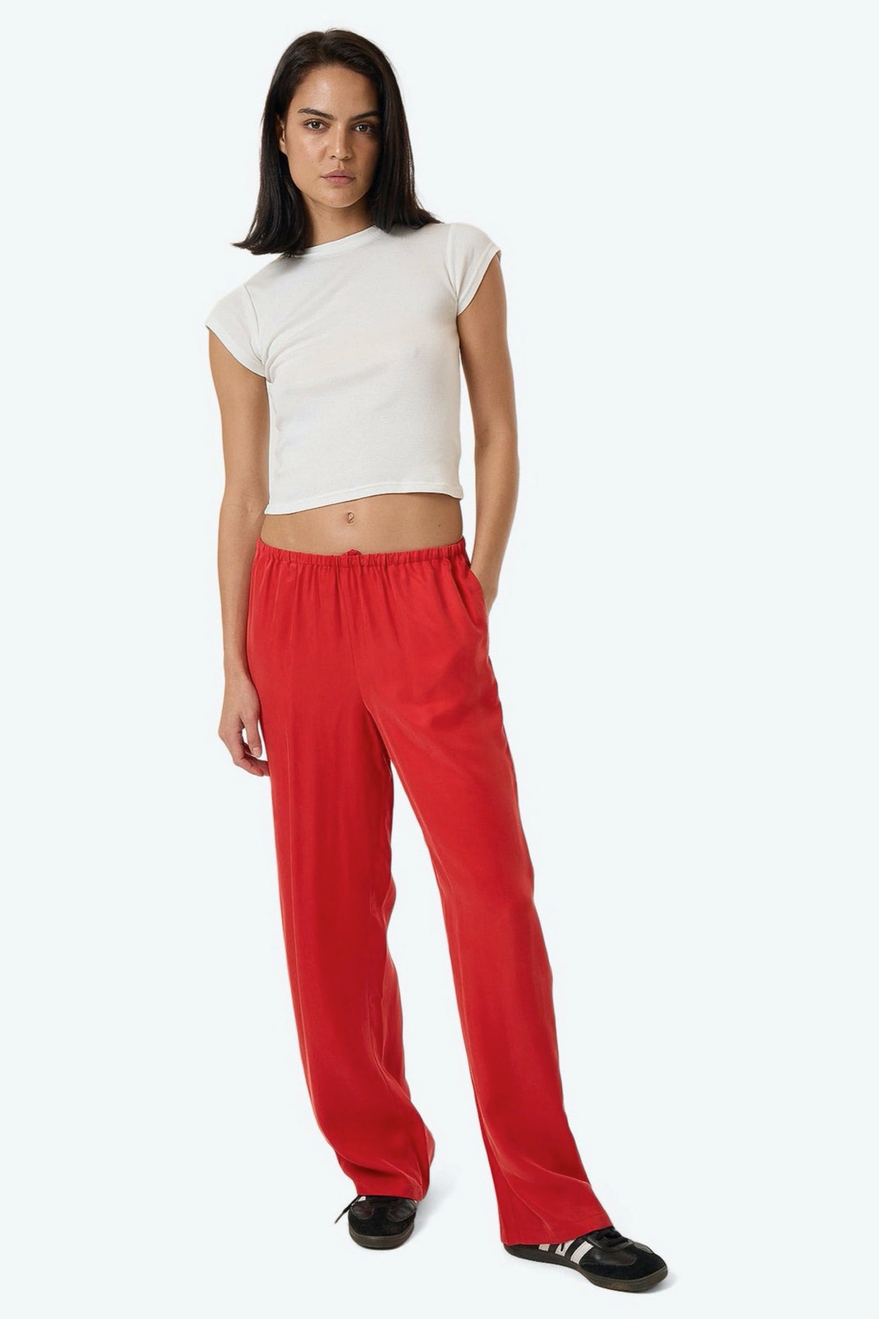 Flame Red Scarlet Pant