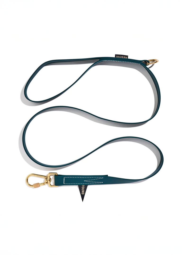Found My Animal - Water Resistant Standard 5ft Leash - Hunter Green -