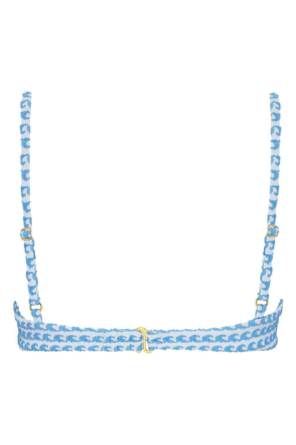 Montce - Wave Repeat Dainty Bikini Top -