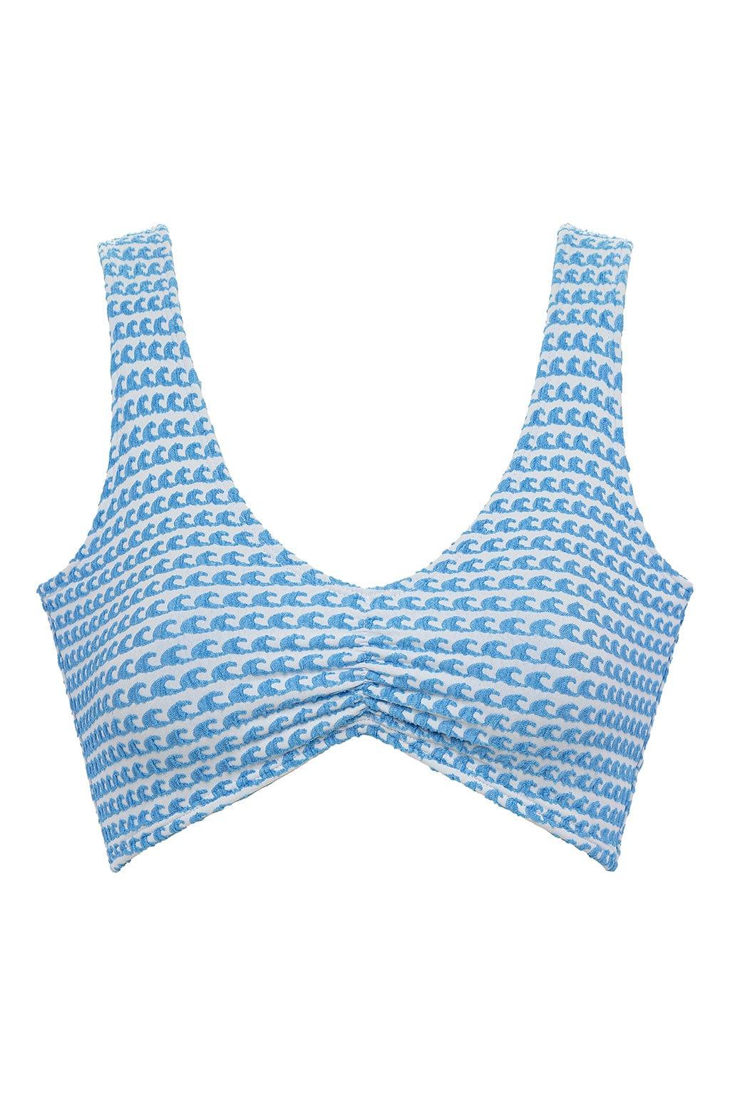 Montce - Wave Repeat Kim Variation Bikini Top -