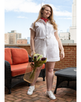 Loup - Rogers Short Sleeve Romper - White -