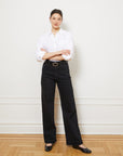 Diana Relaxed Button Up Shirt - White