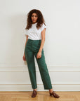 Loup - Agnes High Rise Painter Pants - Hunter -
