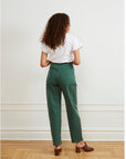 Loup - Agnes High Rise Painter Pants - Hunter -