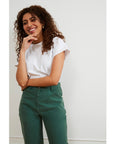 Loup - Agnes High Rise Painter Pants - Hunter -
