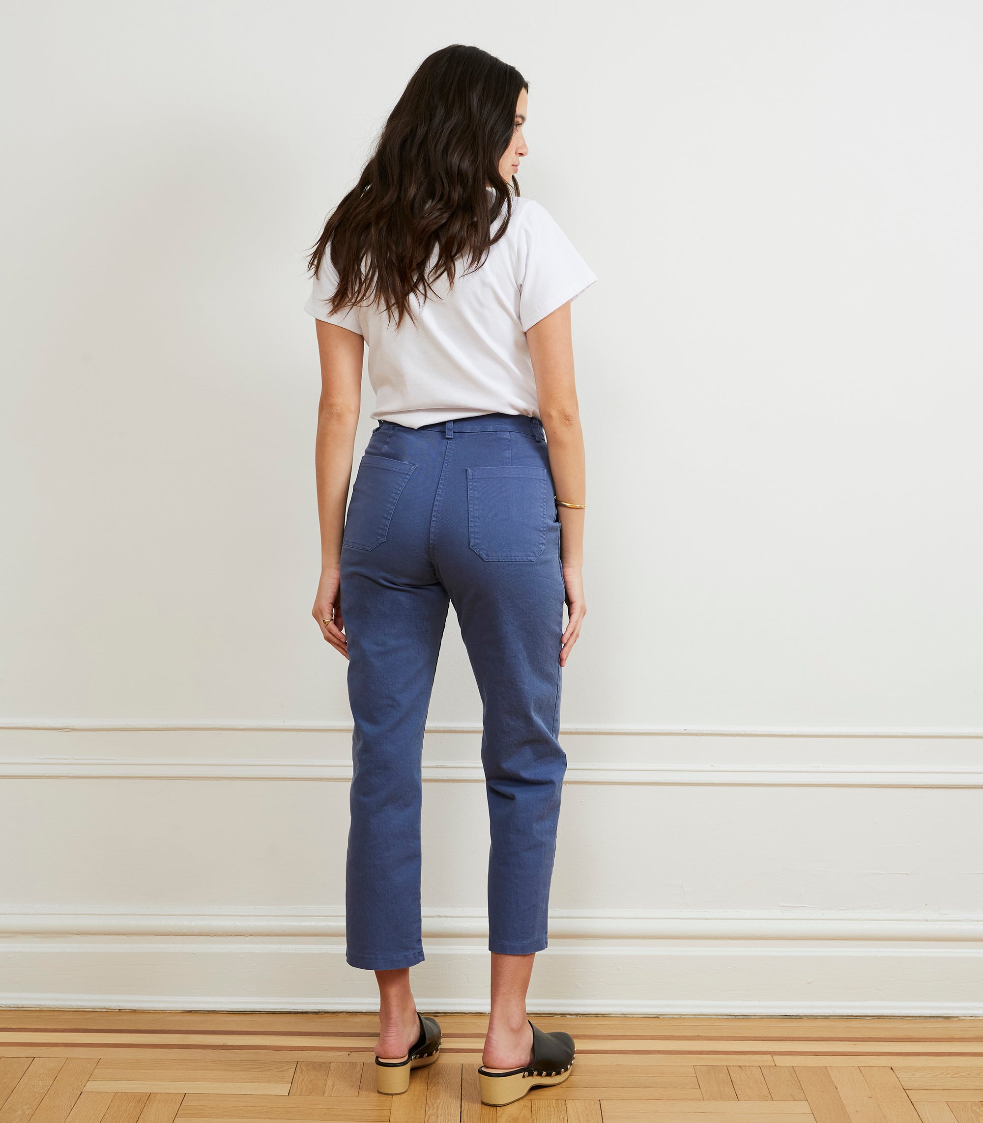 Loup - James Straight-Leg Work Pant - Yale Blue -
