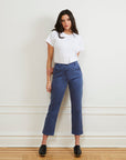 James Straight-Leg Work Pant - Yale Blue