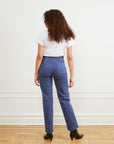 Loup - Long James Straight-Leg Work Pant - Yale Blue -