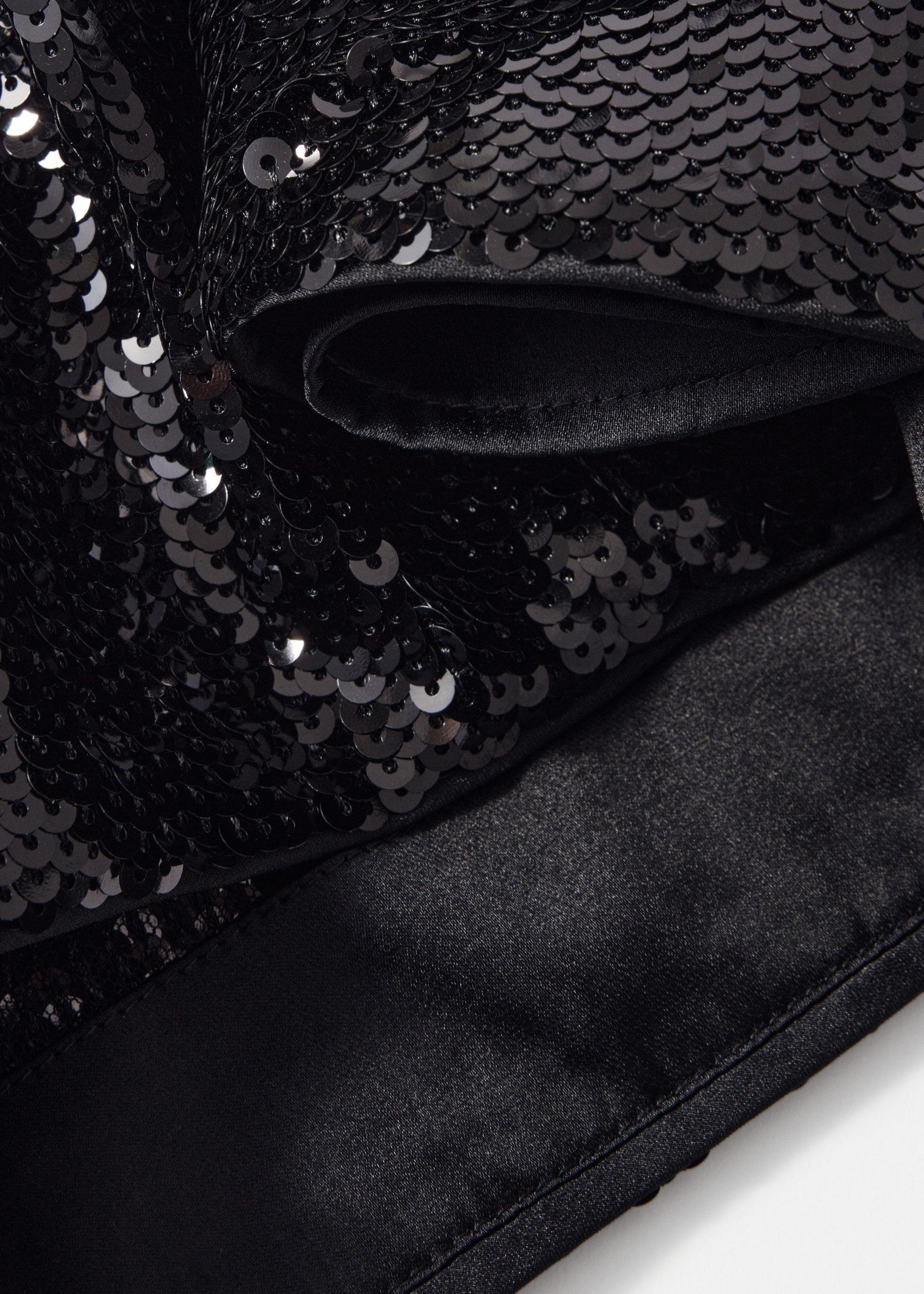 & Other Stories - Harrison Sequin Dress - Black -
