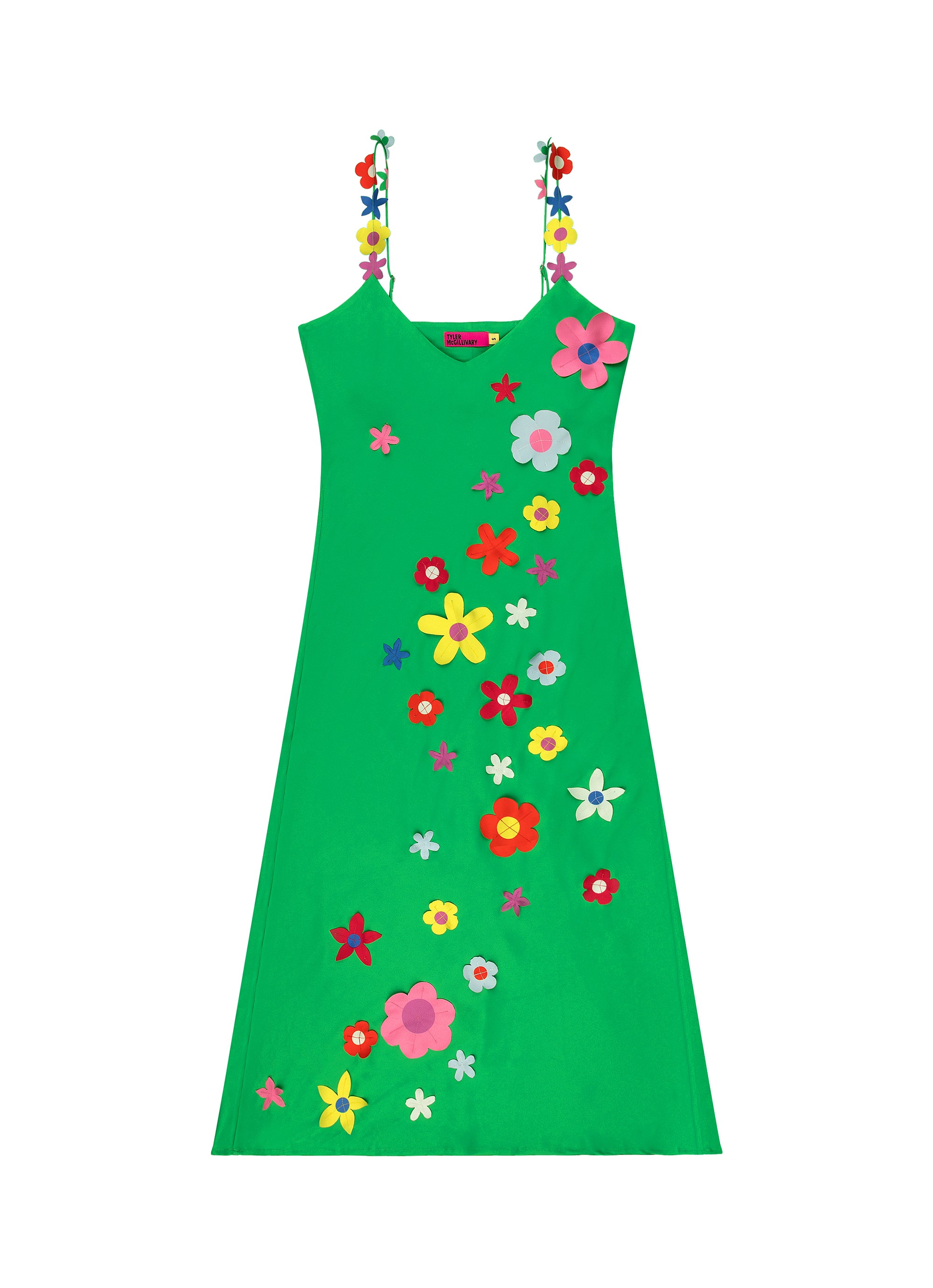 Tyler McGillivary - Yara Slip Dress - Green -