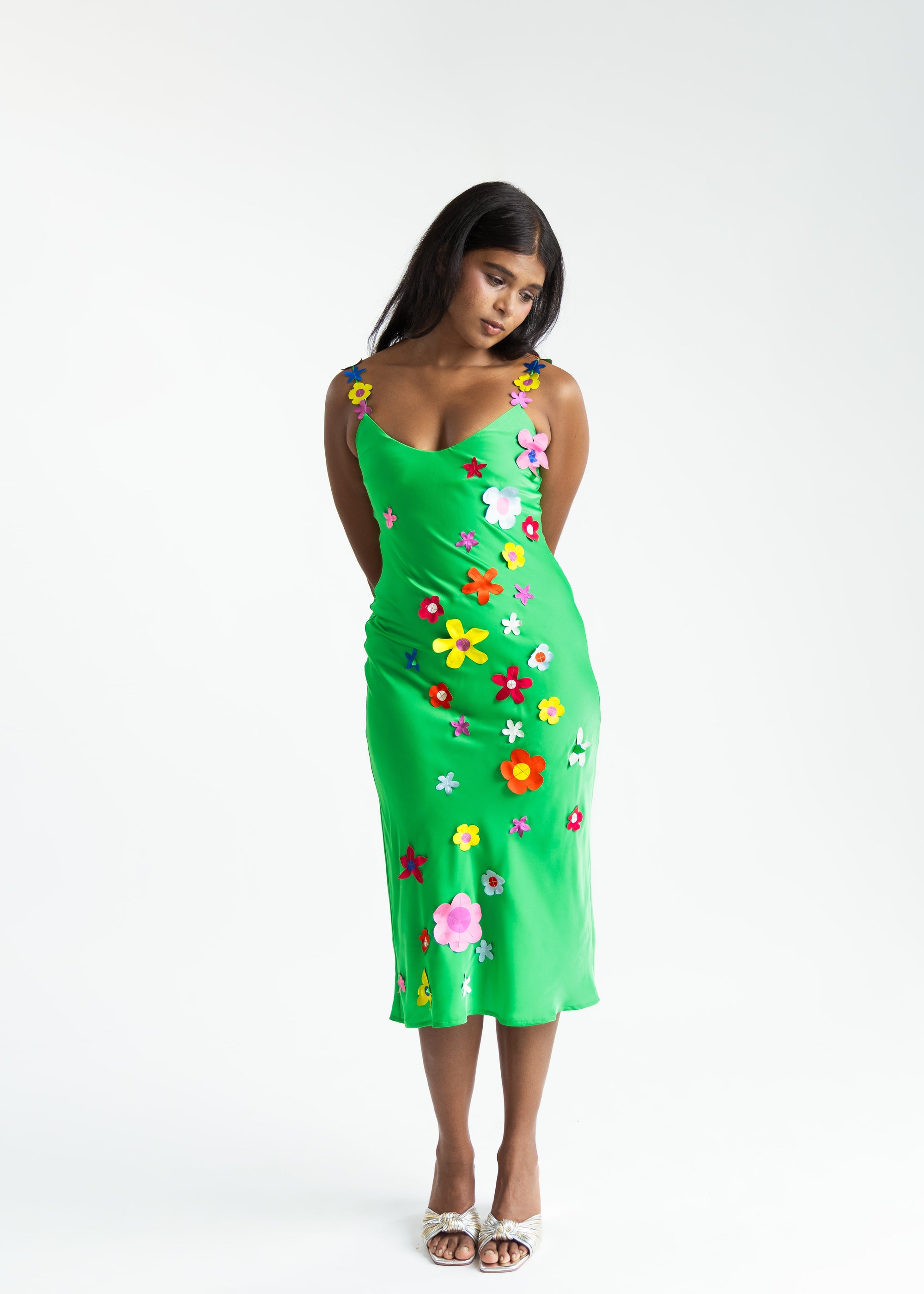 Tyler McGillivary - Yara Slip Dress - Green -