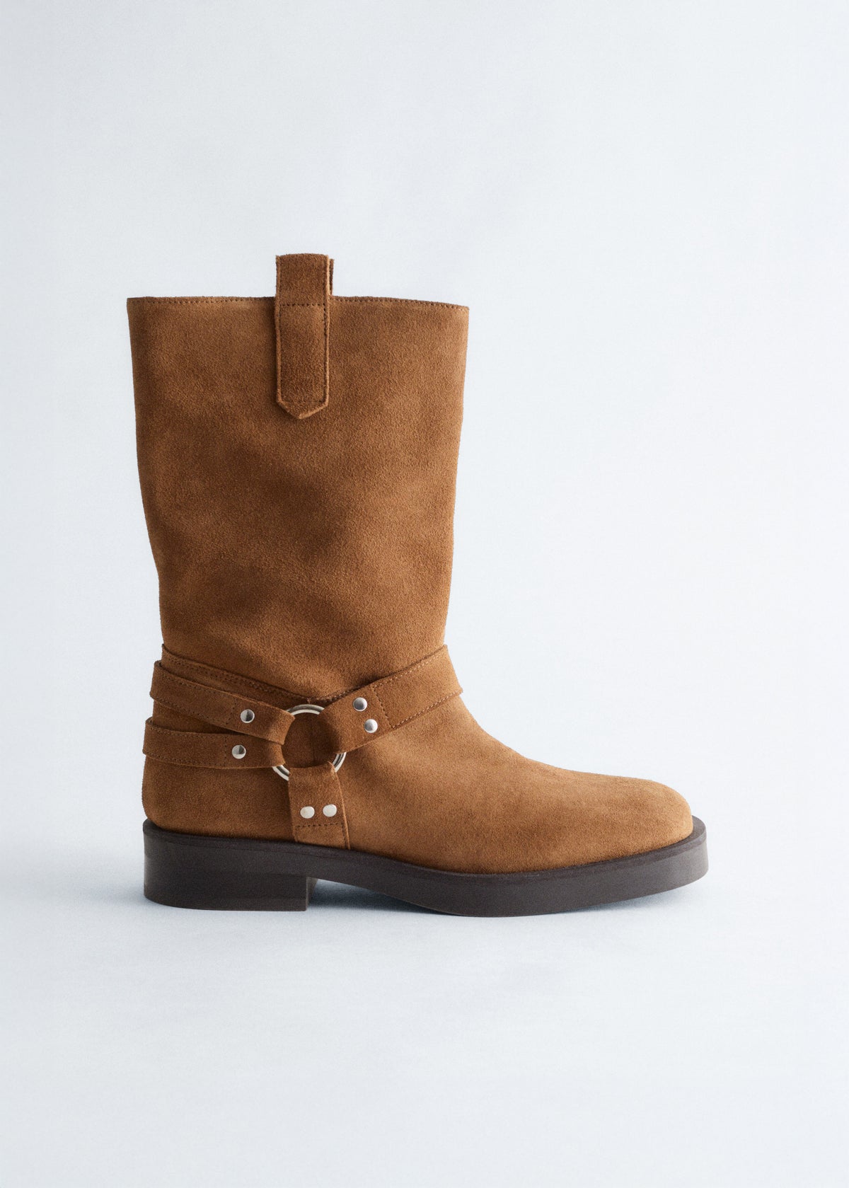 & Other Stories - Yoko Biker Boot - Brown -