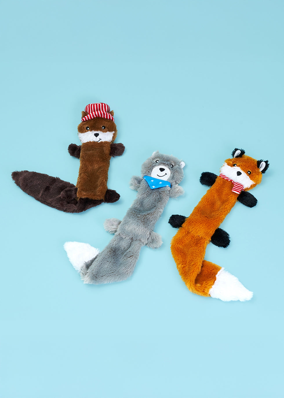 Zippy Paws - Skinny Peltz 3-Pack Large Americana -