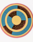 Zippy Paws - SmartyPaws Puzzler Feeder Bowl - Wagging Wheel -