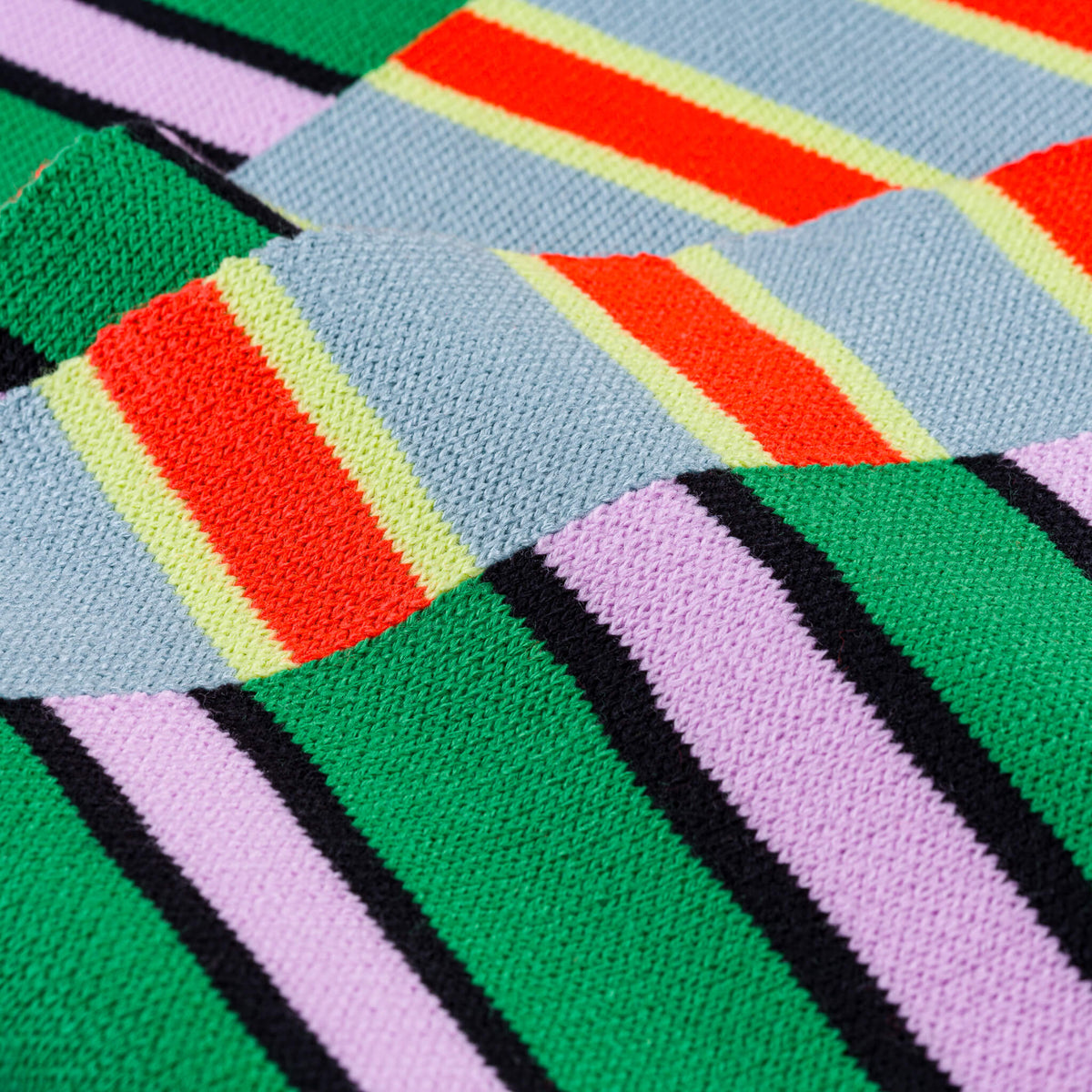 Verloop - Zipper Stripe Big Scarf -