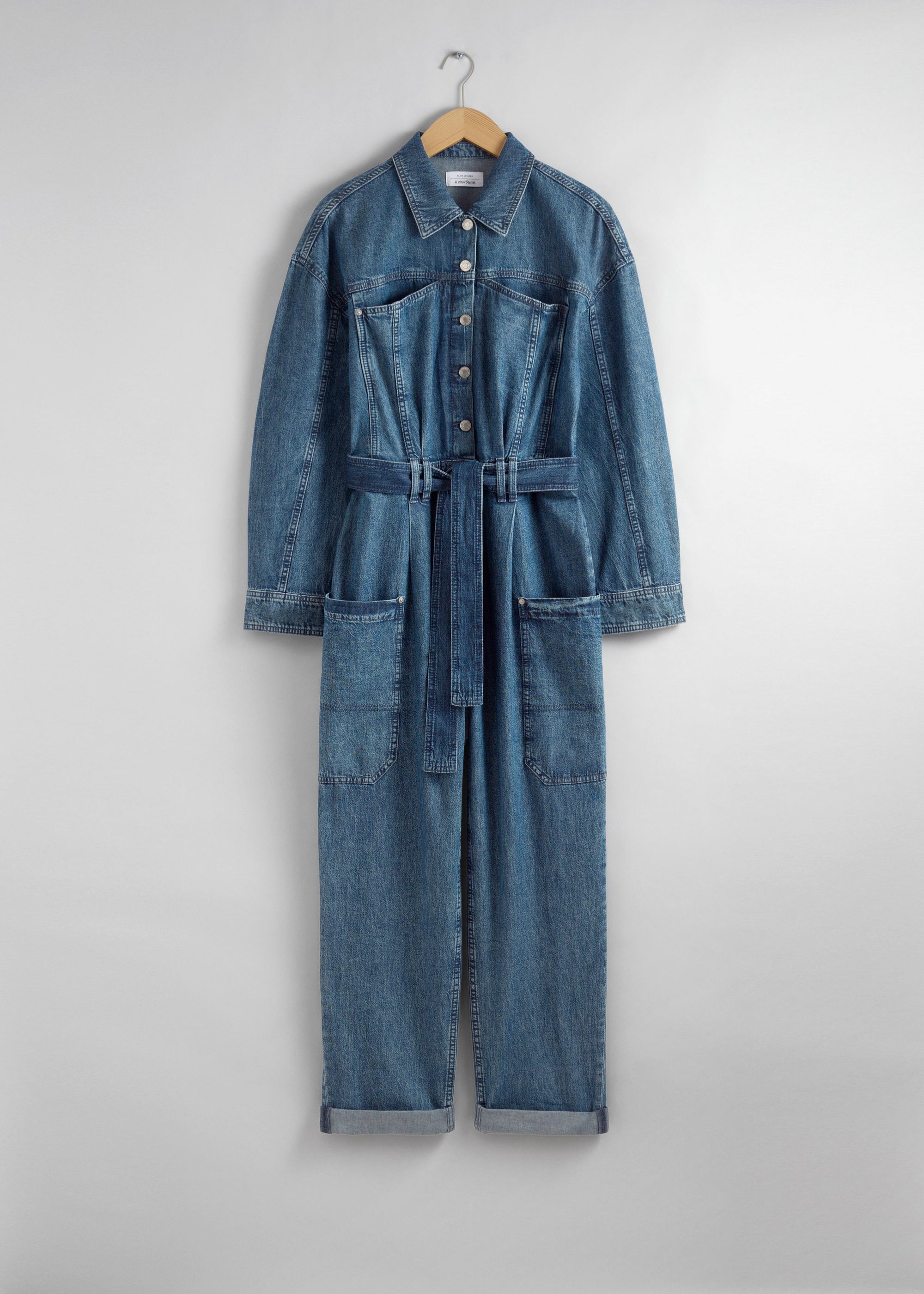 & Other Stories - Enza Jumpsuit - Blue -
