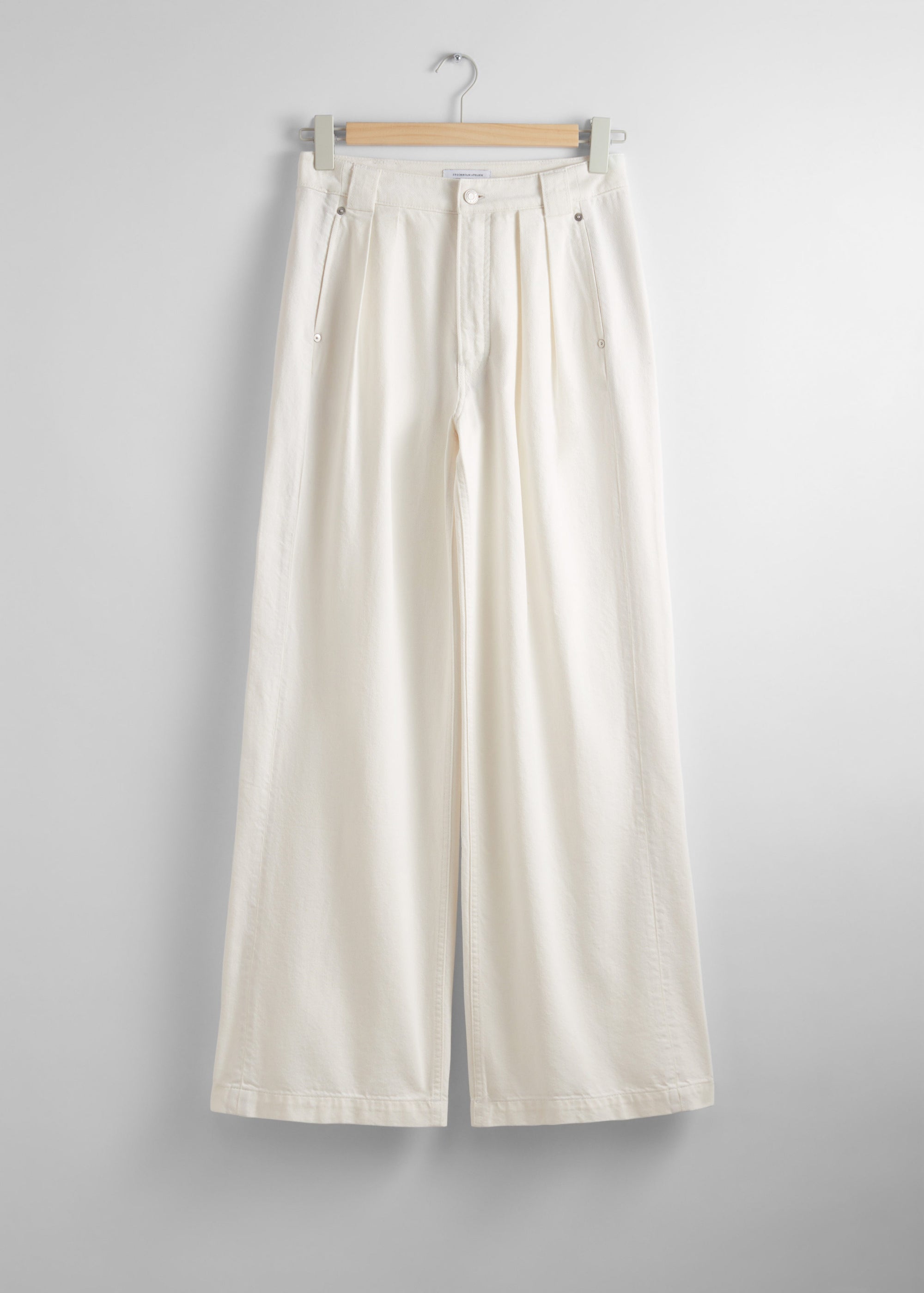 & Other Stories - Nico Cut Jeans - White -