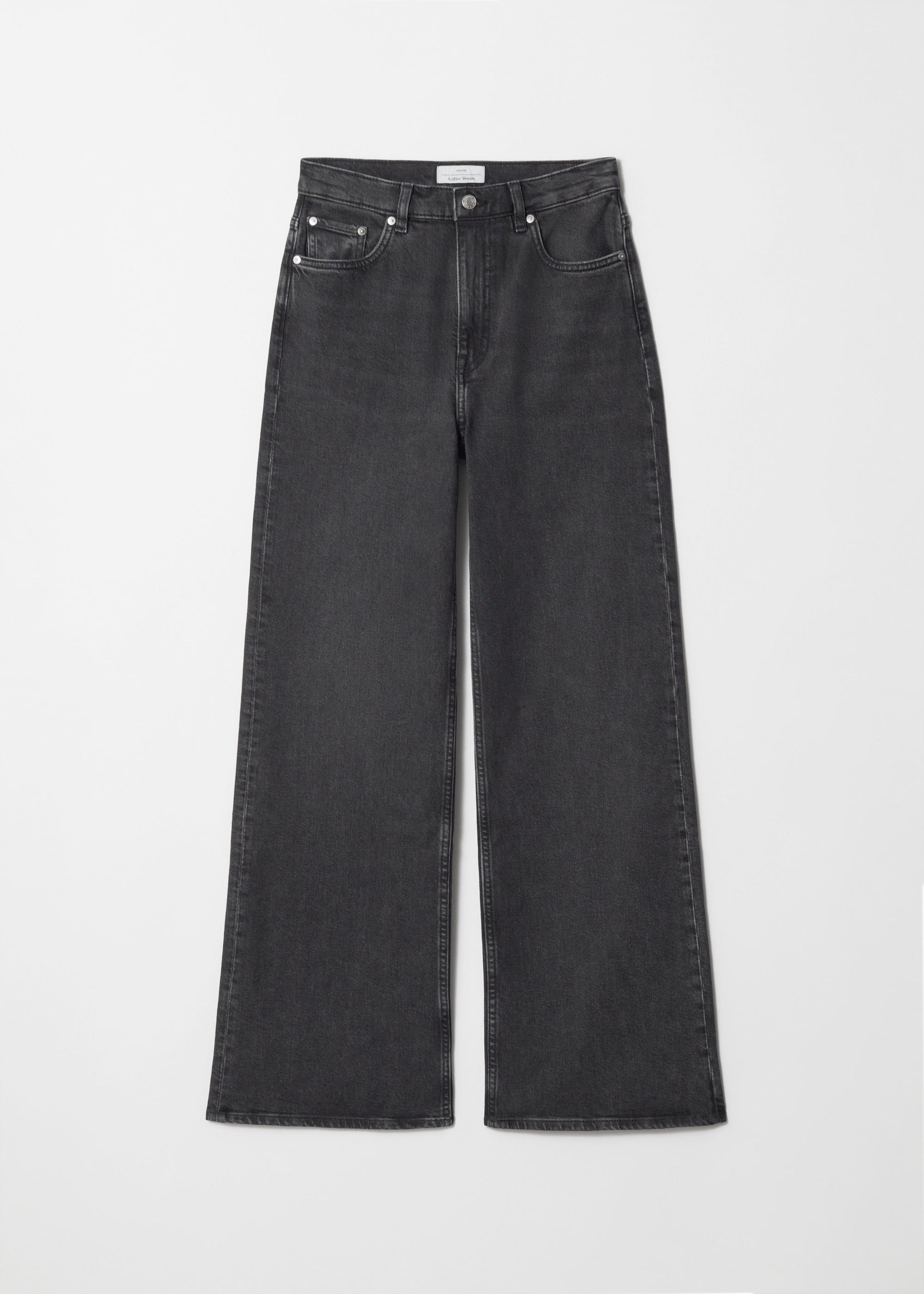 & Other Stories - Wide Cut Jeans - Black -