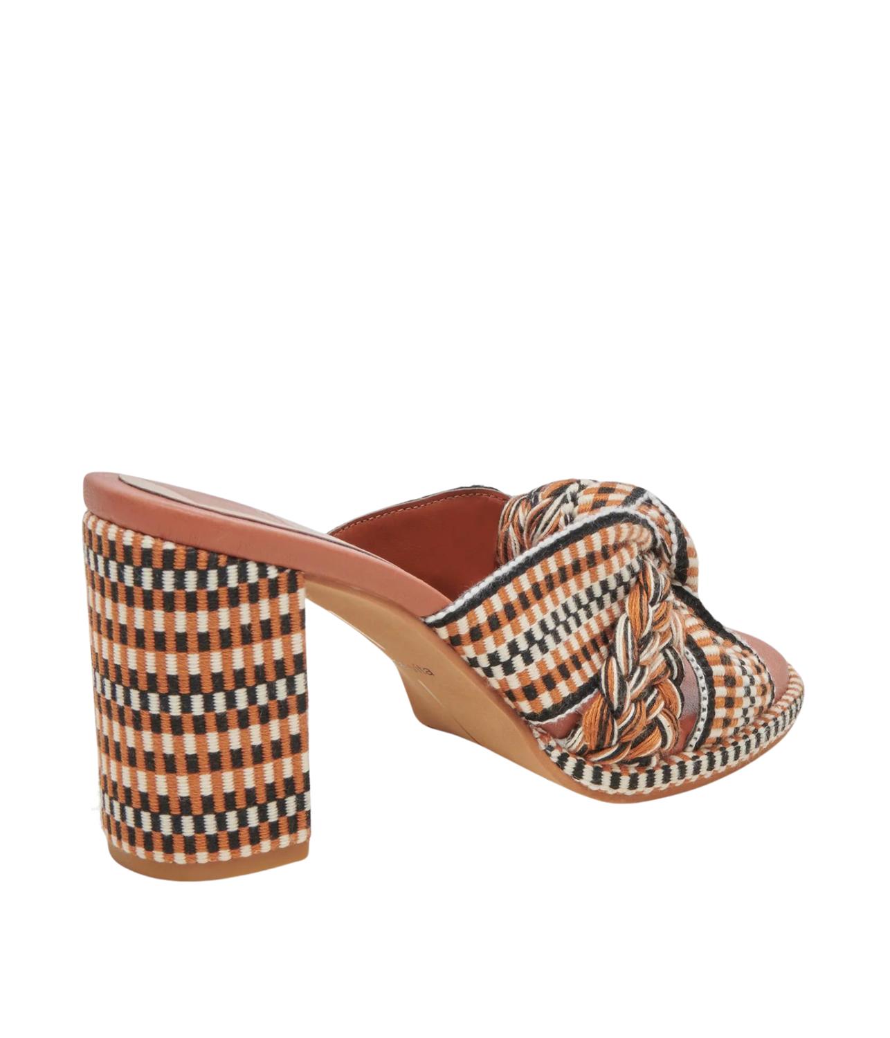 Brilah Woven Heeled Sandals