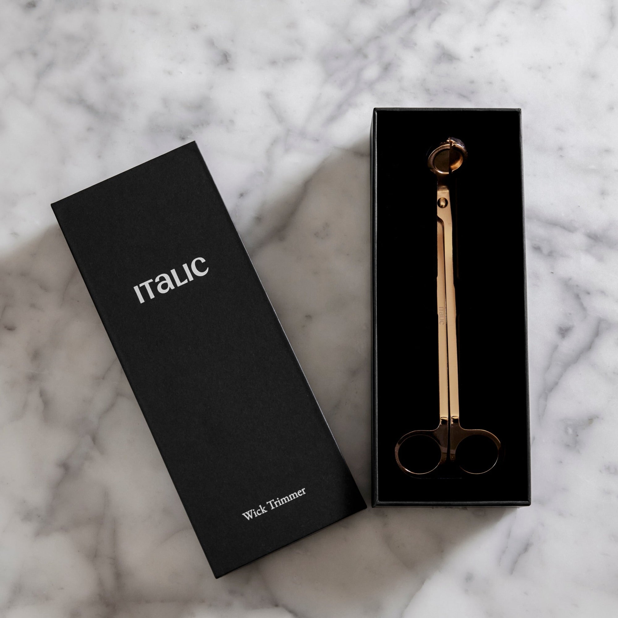 Italic - Noir Candle &amp; Wick Trimmer Set -