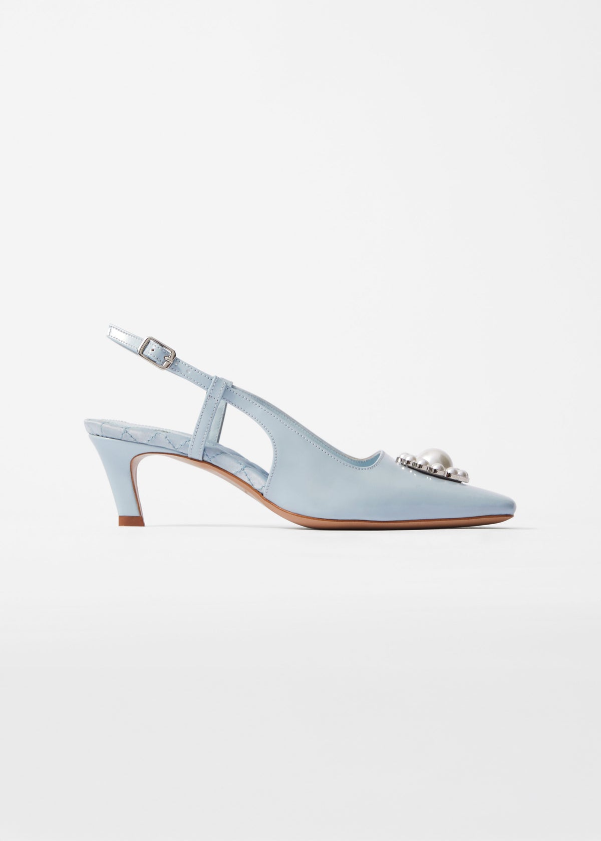 & Other Stories - Missy Slingback Pump - Turquoise -