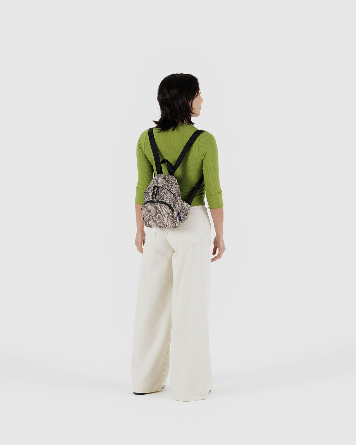 Baggu - Mini Nylon Backpack - Snakeskin -