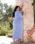 GIA/irl - Talia Midi Dress - Light Blue -