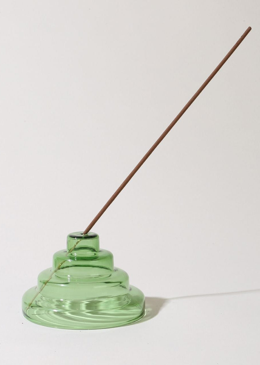 Yield - Glass Meso Incense Holder - Verde -