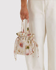 Baggu - Nylon Drawstring Bag - Abstract Floral -