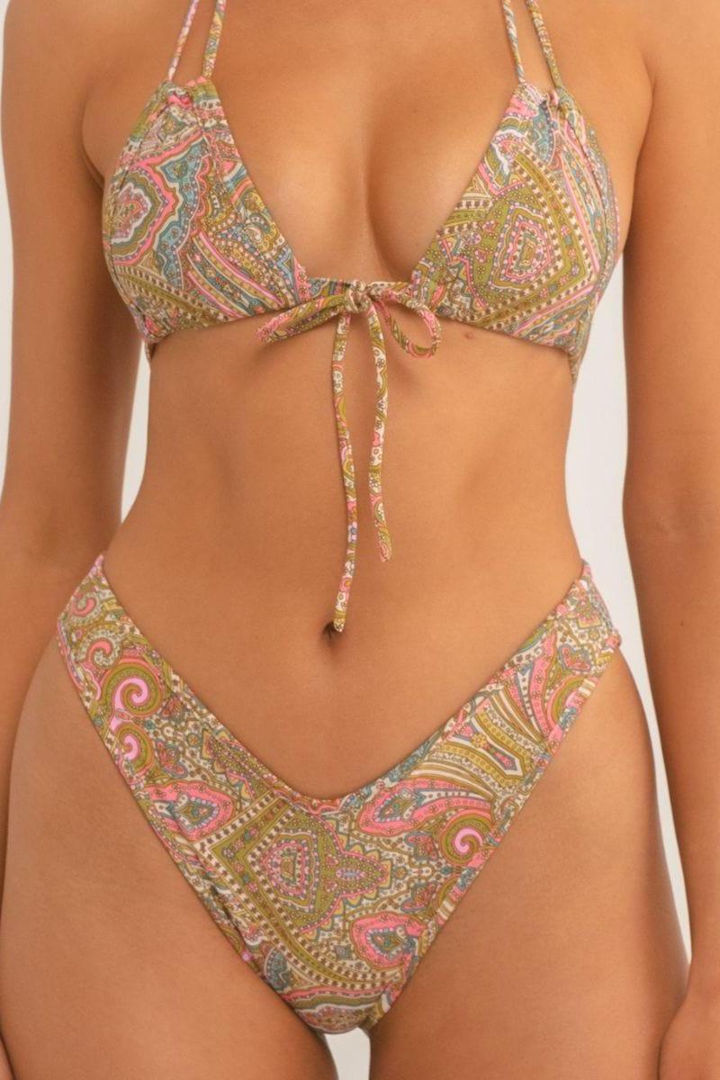 Montce - Ali Paisley Lulu Bikini Bottom -