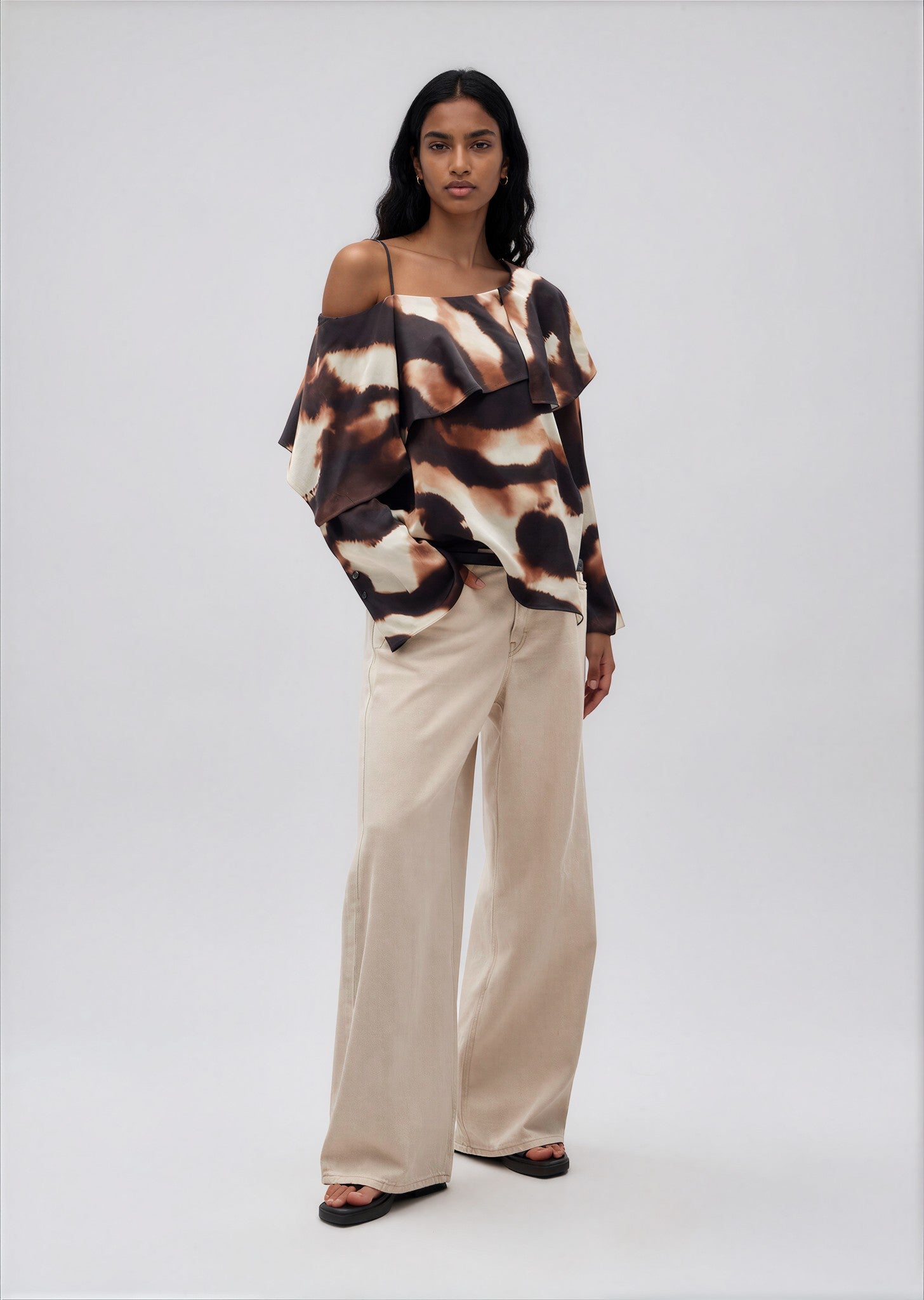 & Other Stories - Lollo Blouse - Brown -