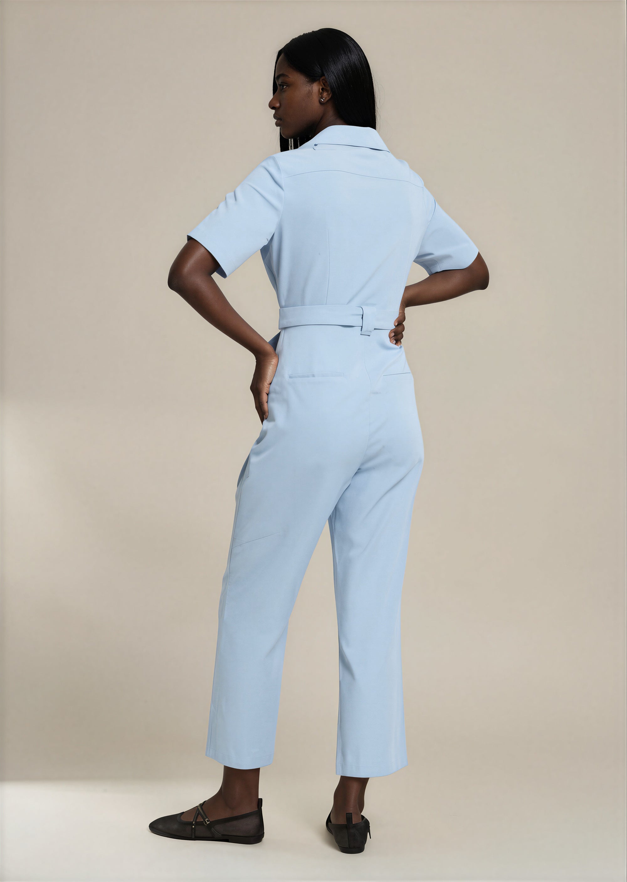 & Other Stories - Sage Jumpsuit - Blue -