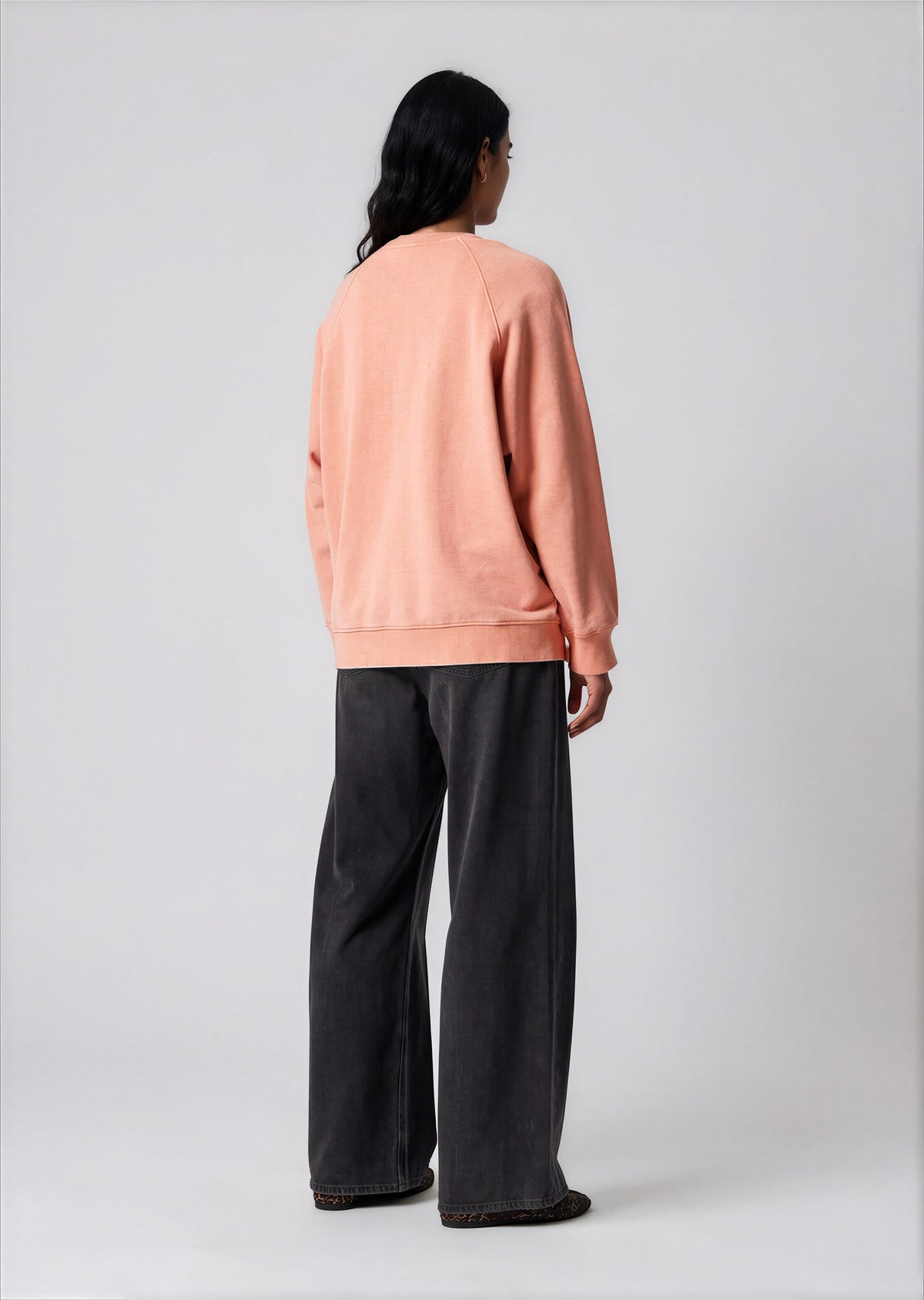 & Other Stories - Uno Sweatshirt - Orange -