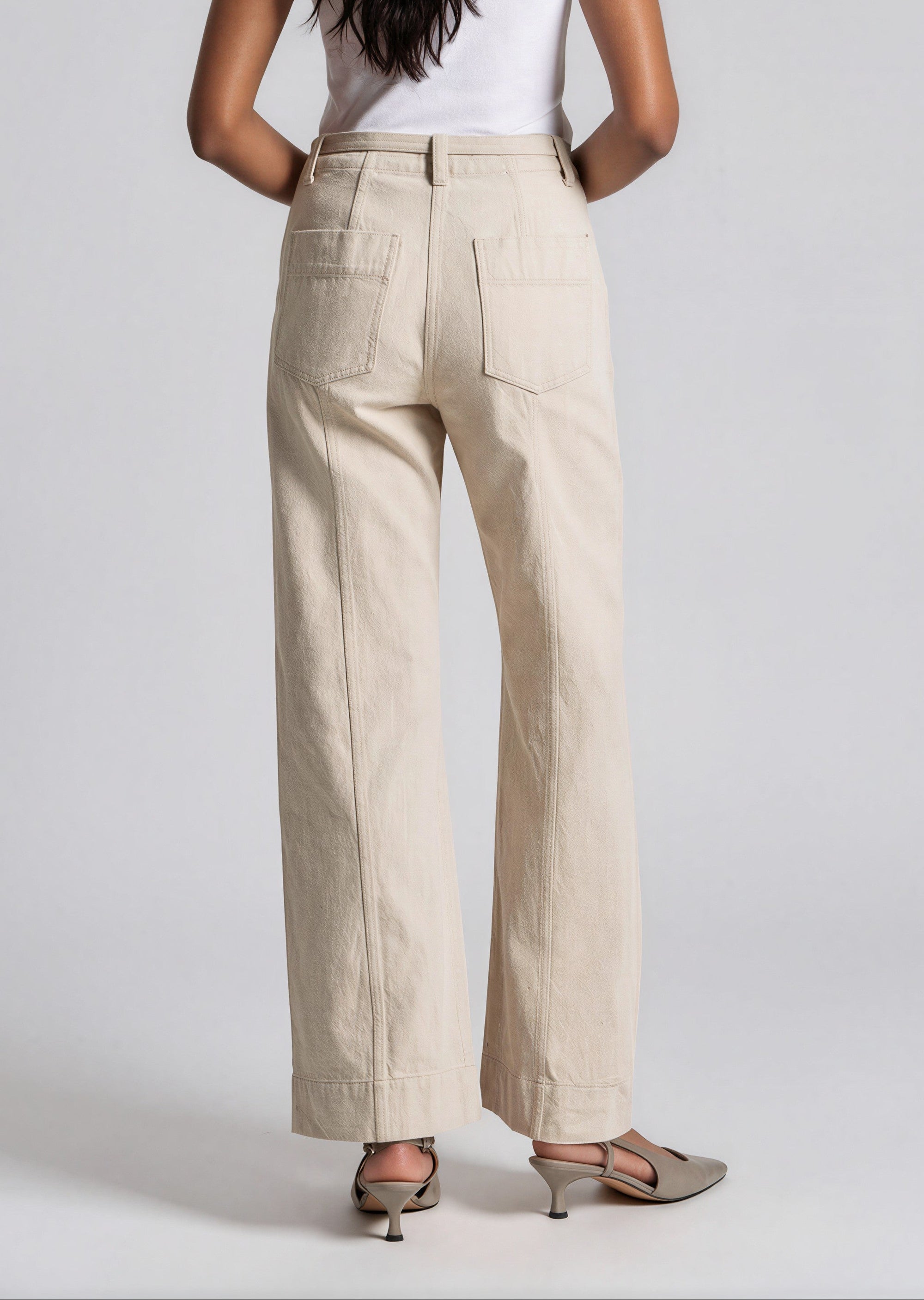 & Other Stories - Essential Dilem Trousers - Beige -