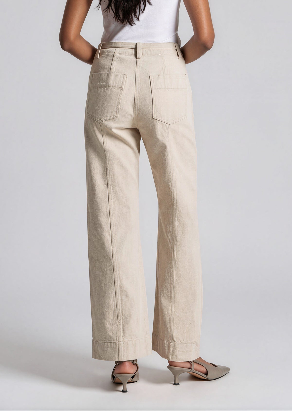 & Other Stories - Essential Dilem Trousers - Beige -