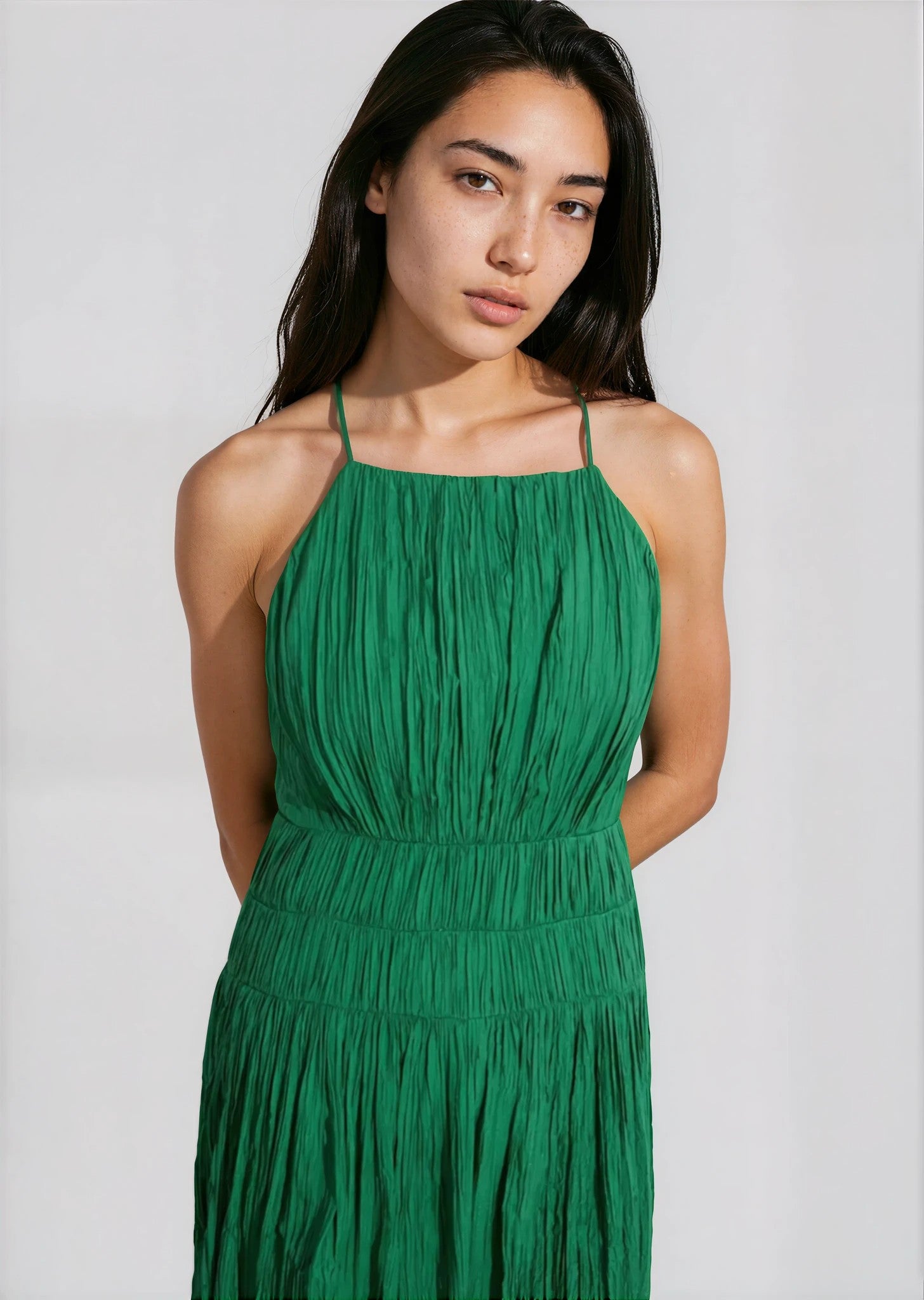 & Other Stories - Marlow Dress - Green -