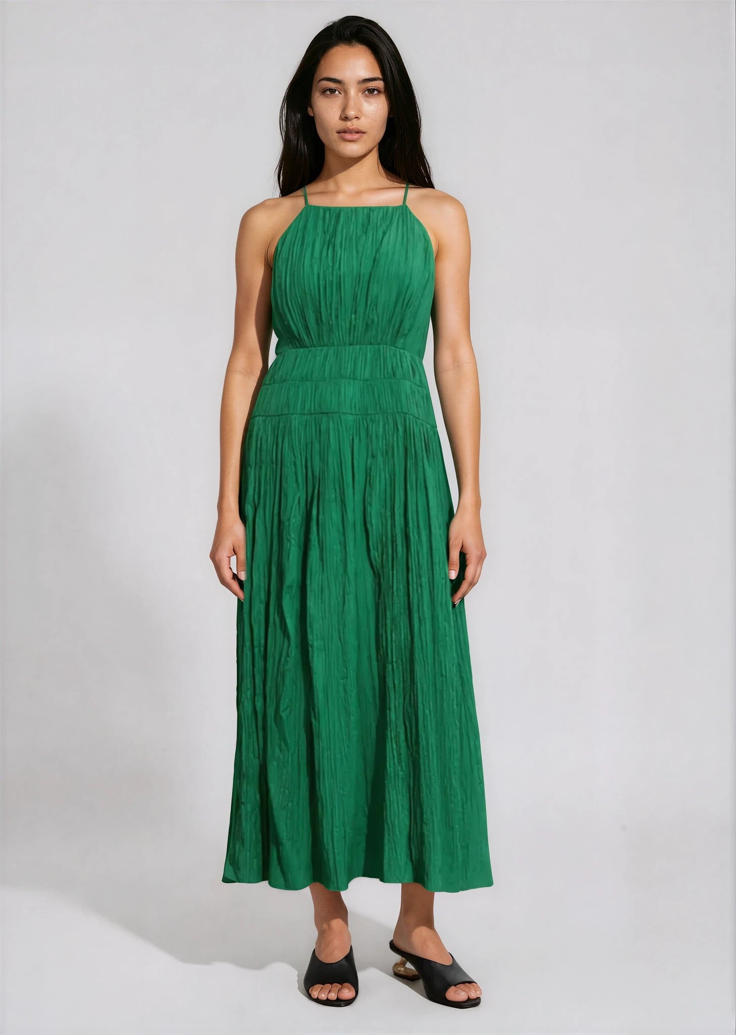 & Other Stories - Marlow Dress - Green -