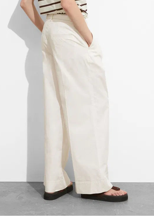 &amp; Other Stories - Renata Trousers - White -