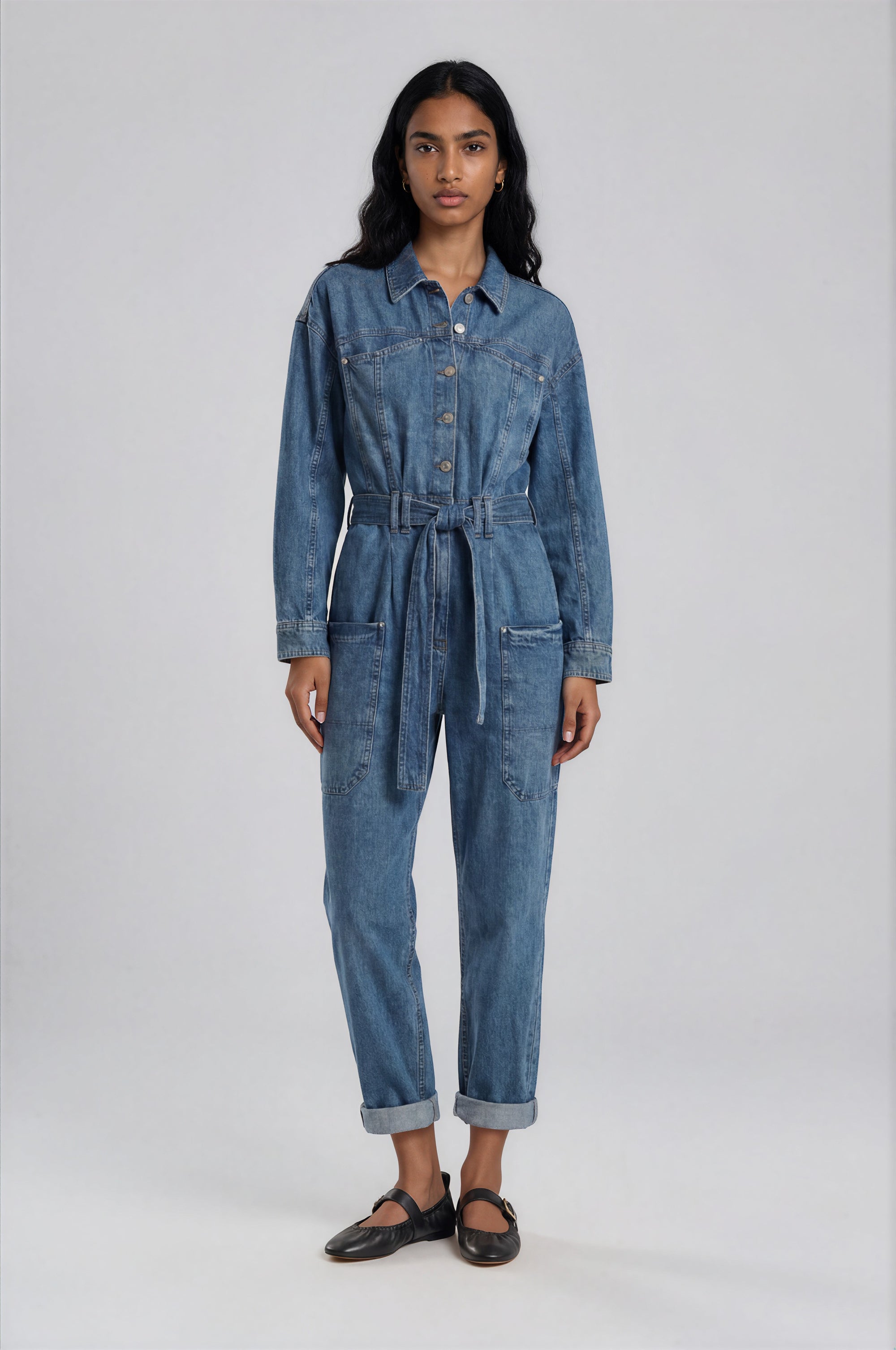 & Other Stories - Enza Jumpsuit - Blue -