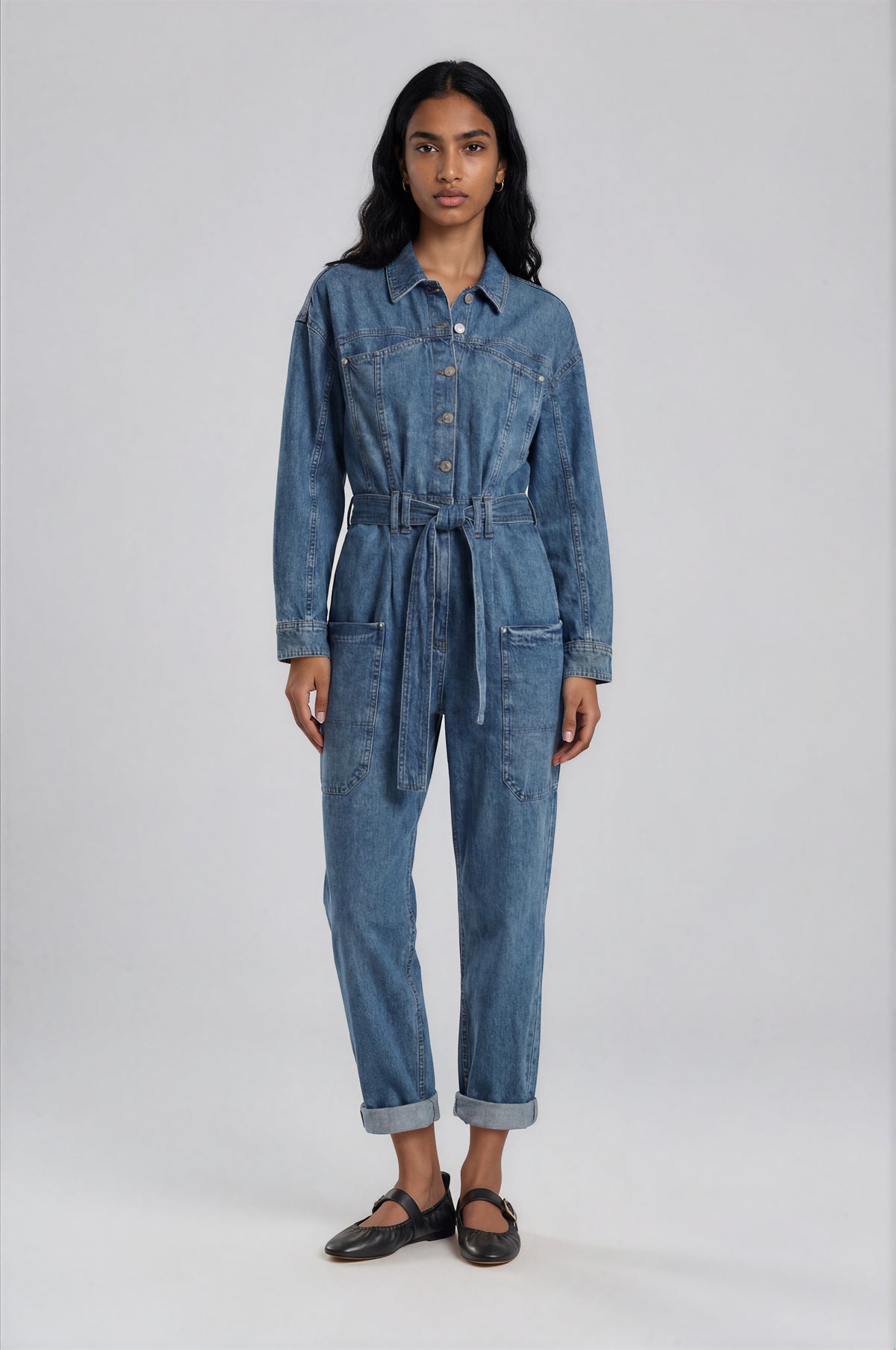 & Other Stories - Enza Jumpsuit - Blue -