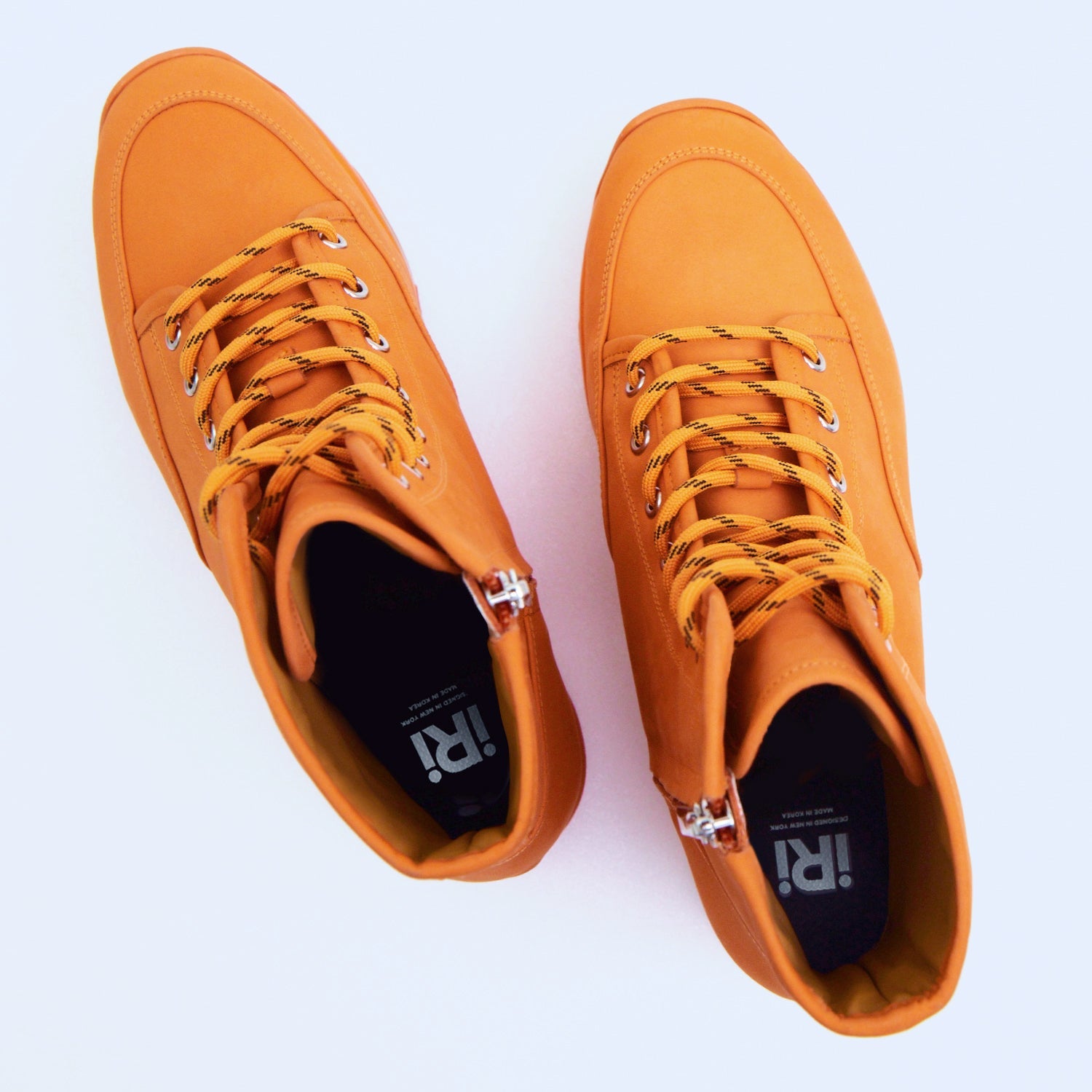 iRi Orange AROM Lace Up Boot