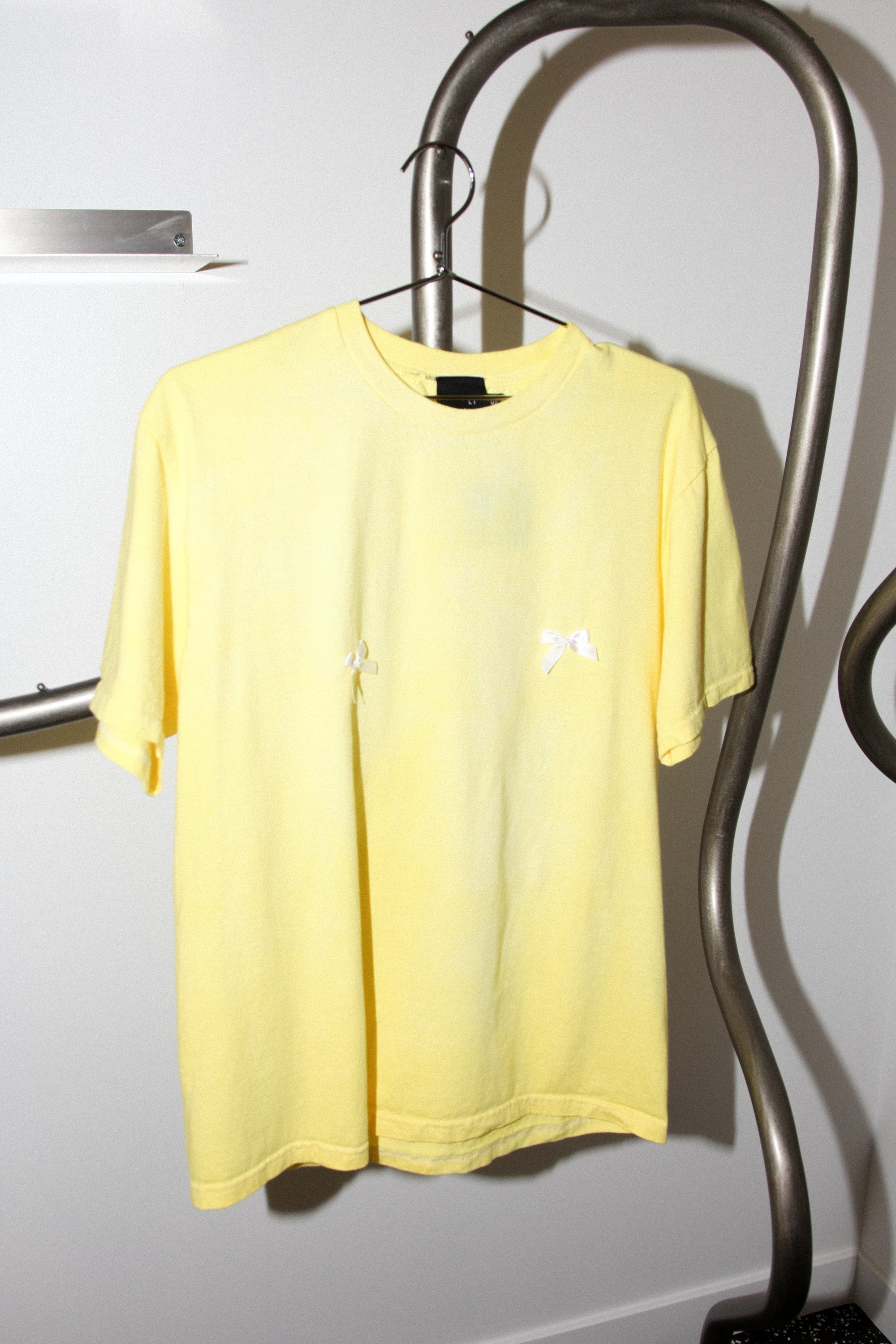 Audrey Louise Reynolds x et Tigre - Liv Top with Nipple Bows in Sunflower - S Sunflower