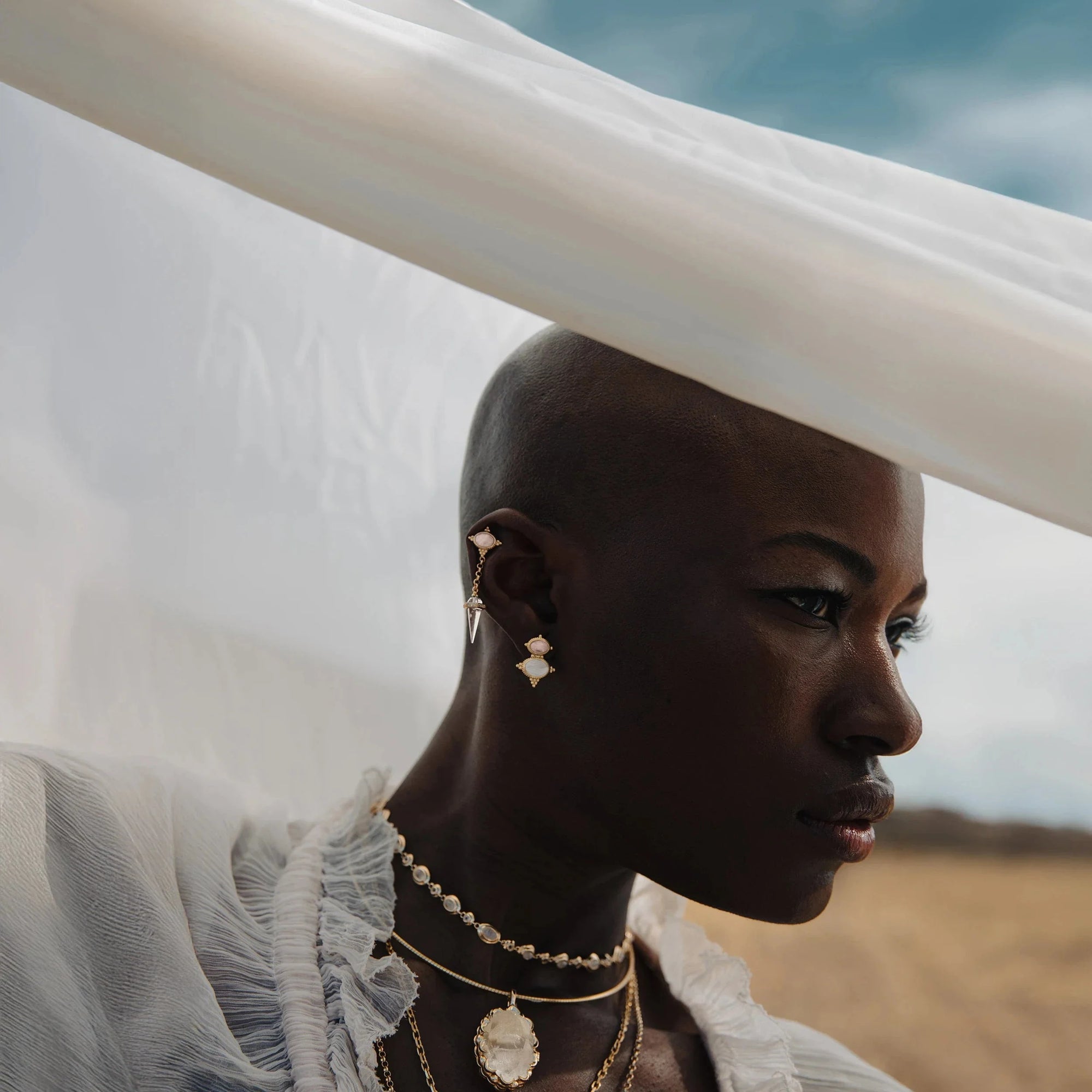 Awe Inspired - Oracle Pendulum Drop Earrings -