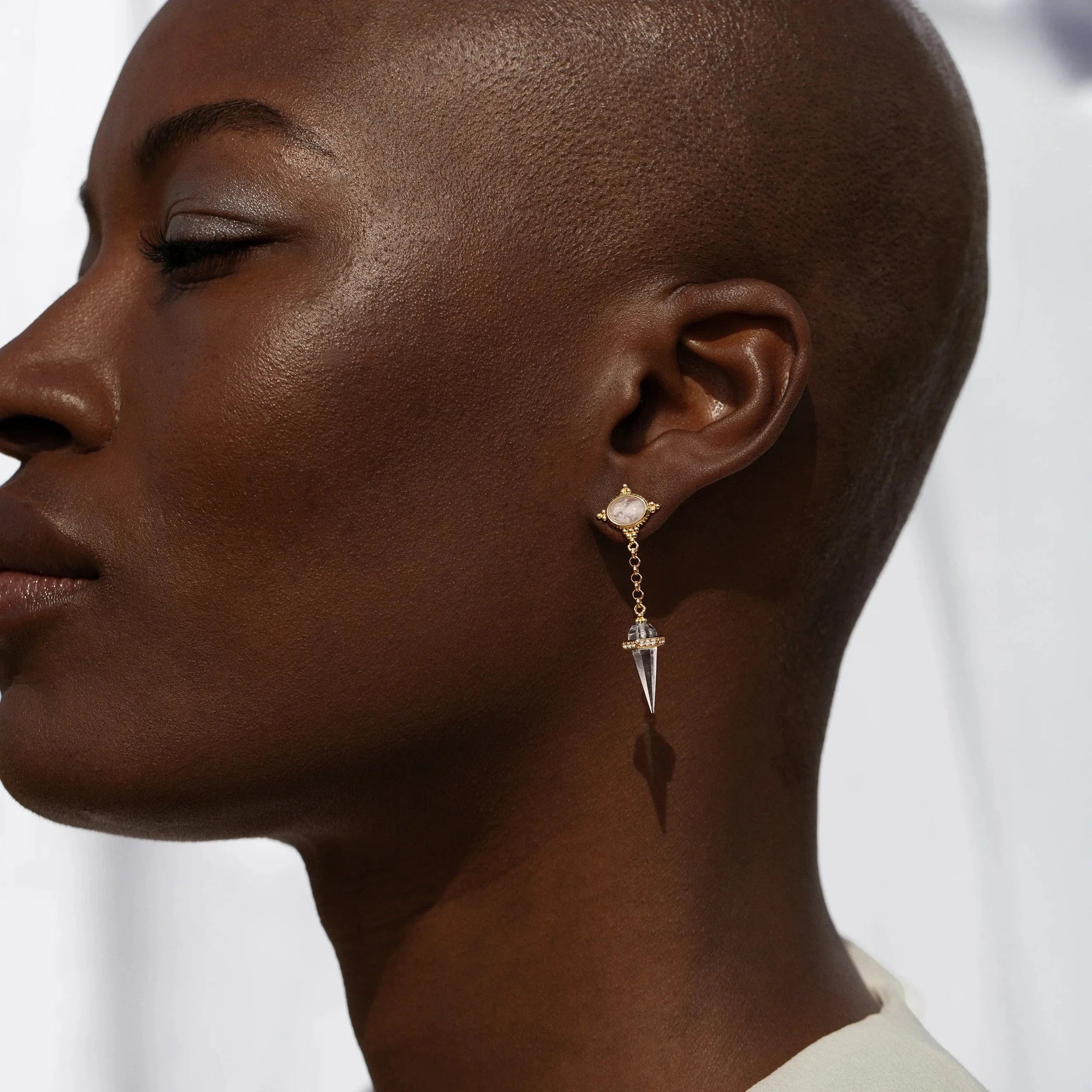 Awe Inspired - Oracle Pendulum Drop Earrings -